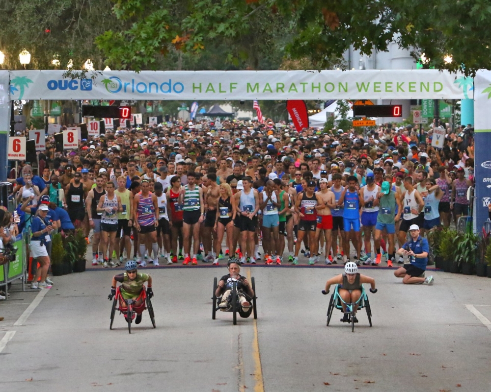 Reid Buchanan and Sophia King Win the 2025 Orlando Half Marathon