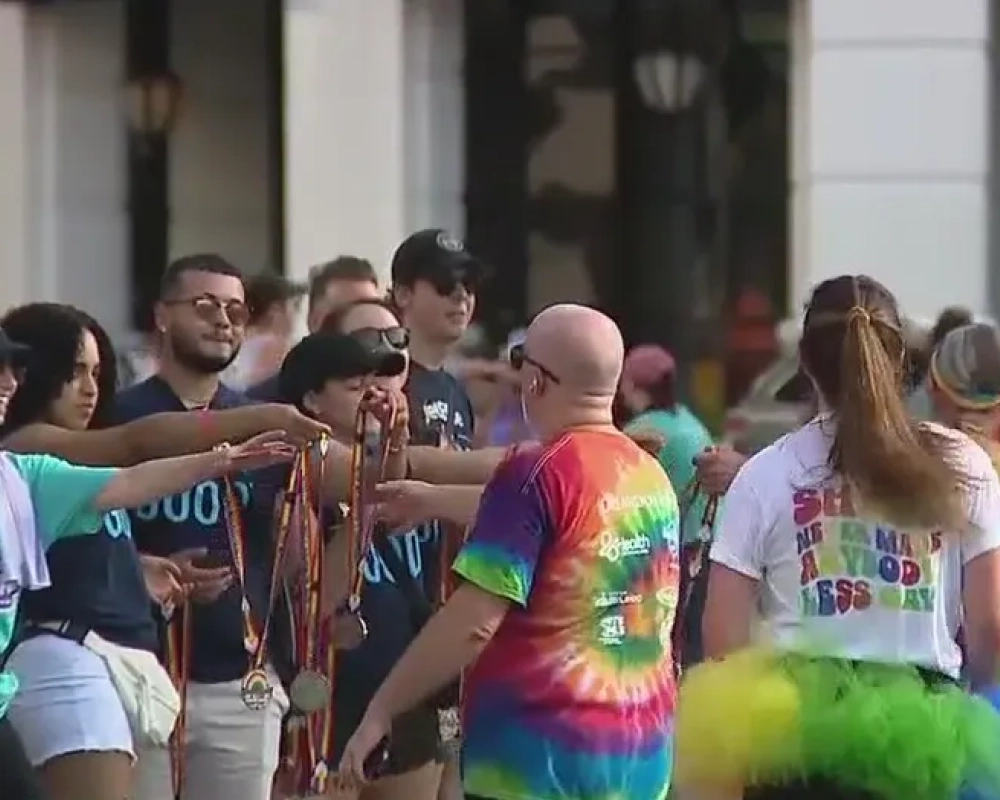 Volunteer helps inspire youth to run and volunteer