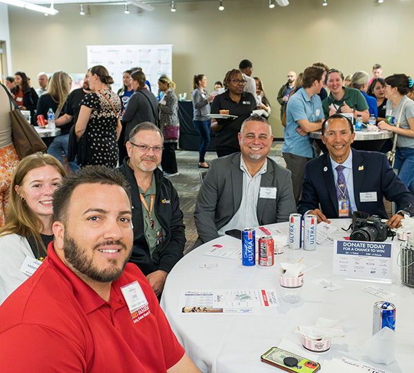 Team Captains at the Kick-Off Party