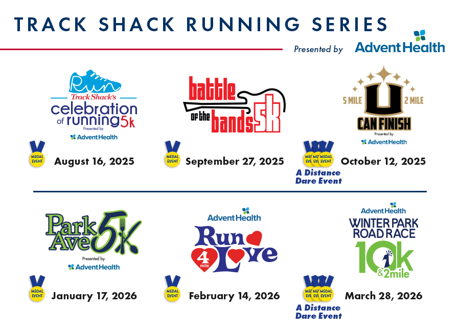 Track Shack Running Series Perks